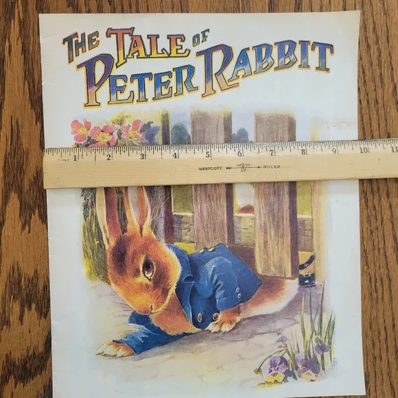 The Tale of Peter Rabbit Book ~ Reproduction of Vintage Book ~ Colorful & Cute! - Picture 13 of 16